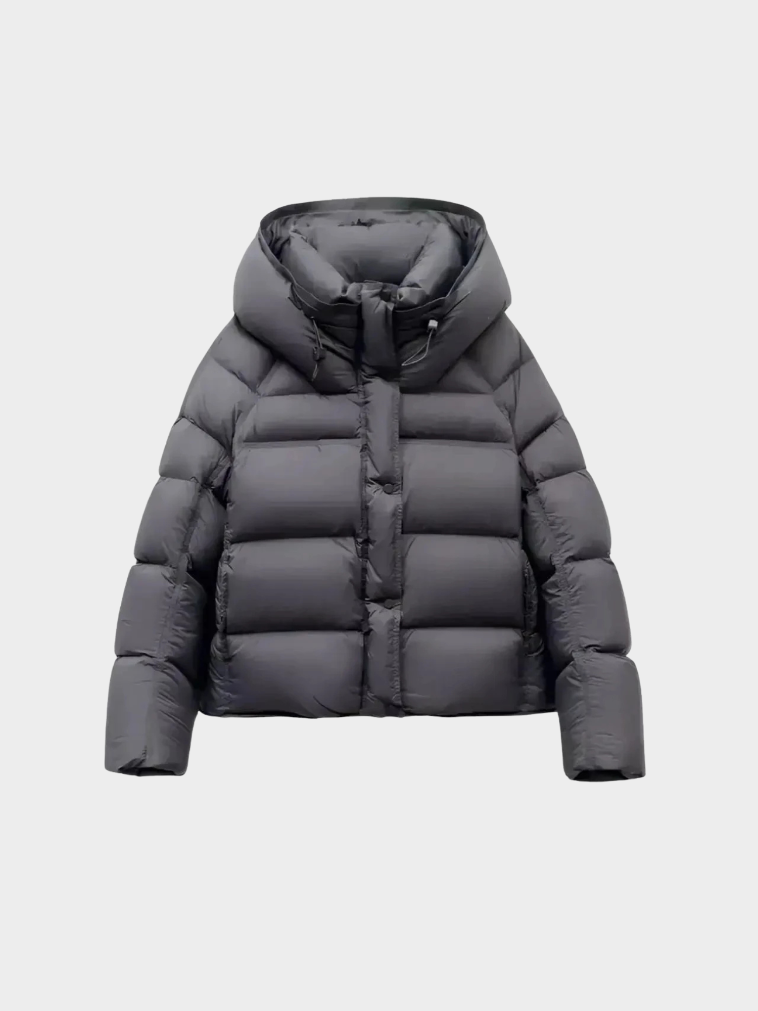 Women’s Quilted Padded Jacket with Hood