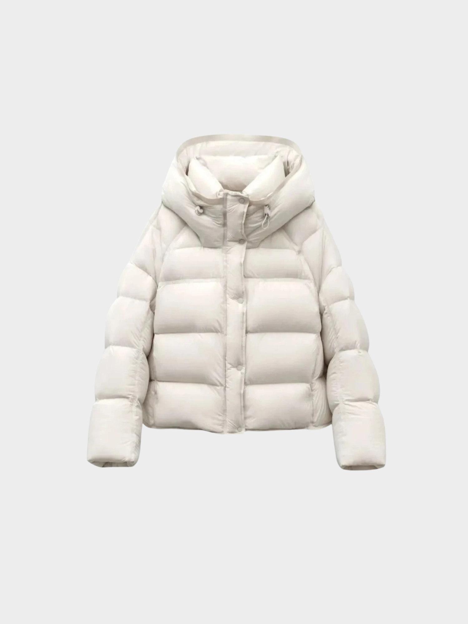 Women’s Quilted Padded Jacket with Hood