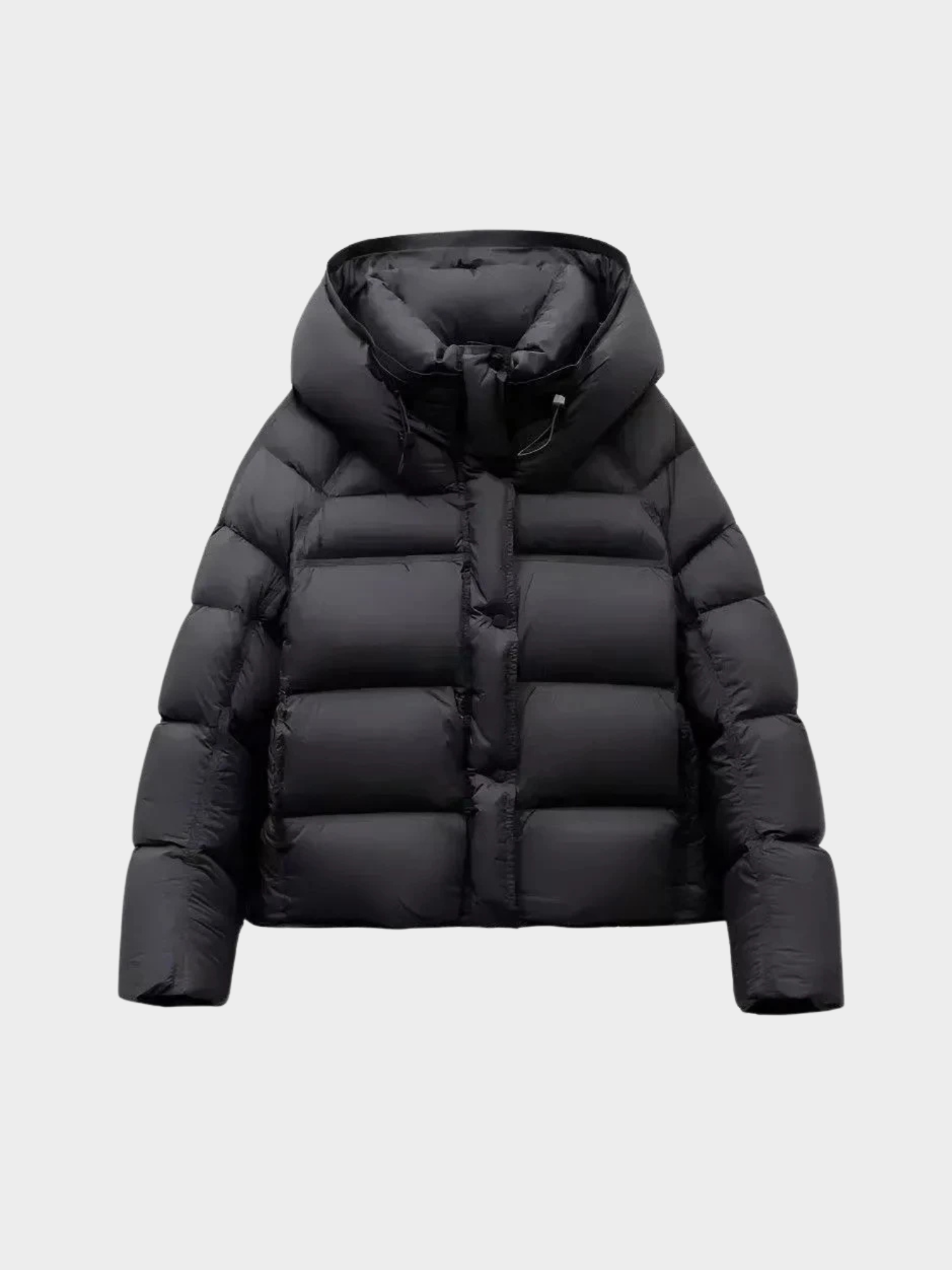 Women’s Quilted Padded Jacket with Hood