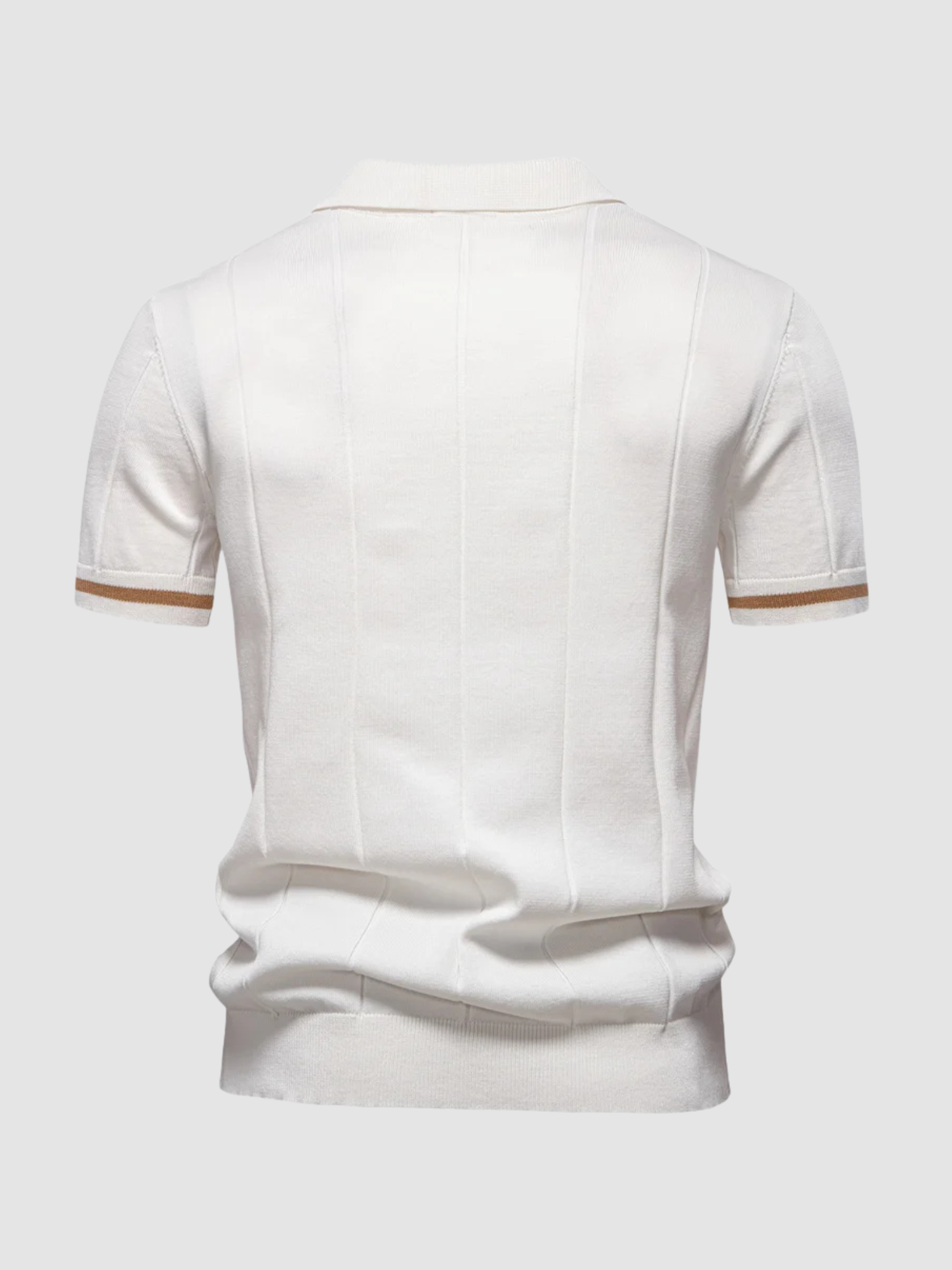 Men’s Polo Shirt – Slim Fit, Short Sleeve, Button Collar