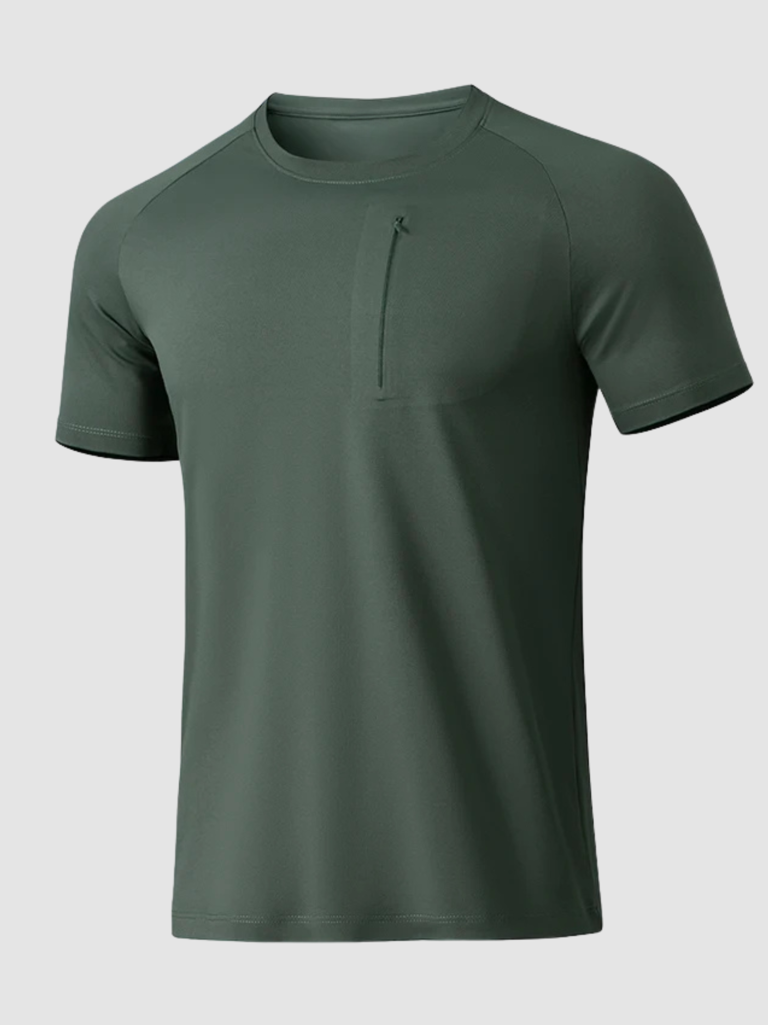 Men’s Short Sleeve T-Shirt – Crew Neck, Regular Fit