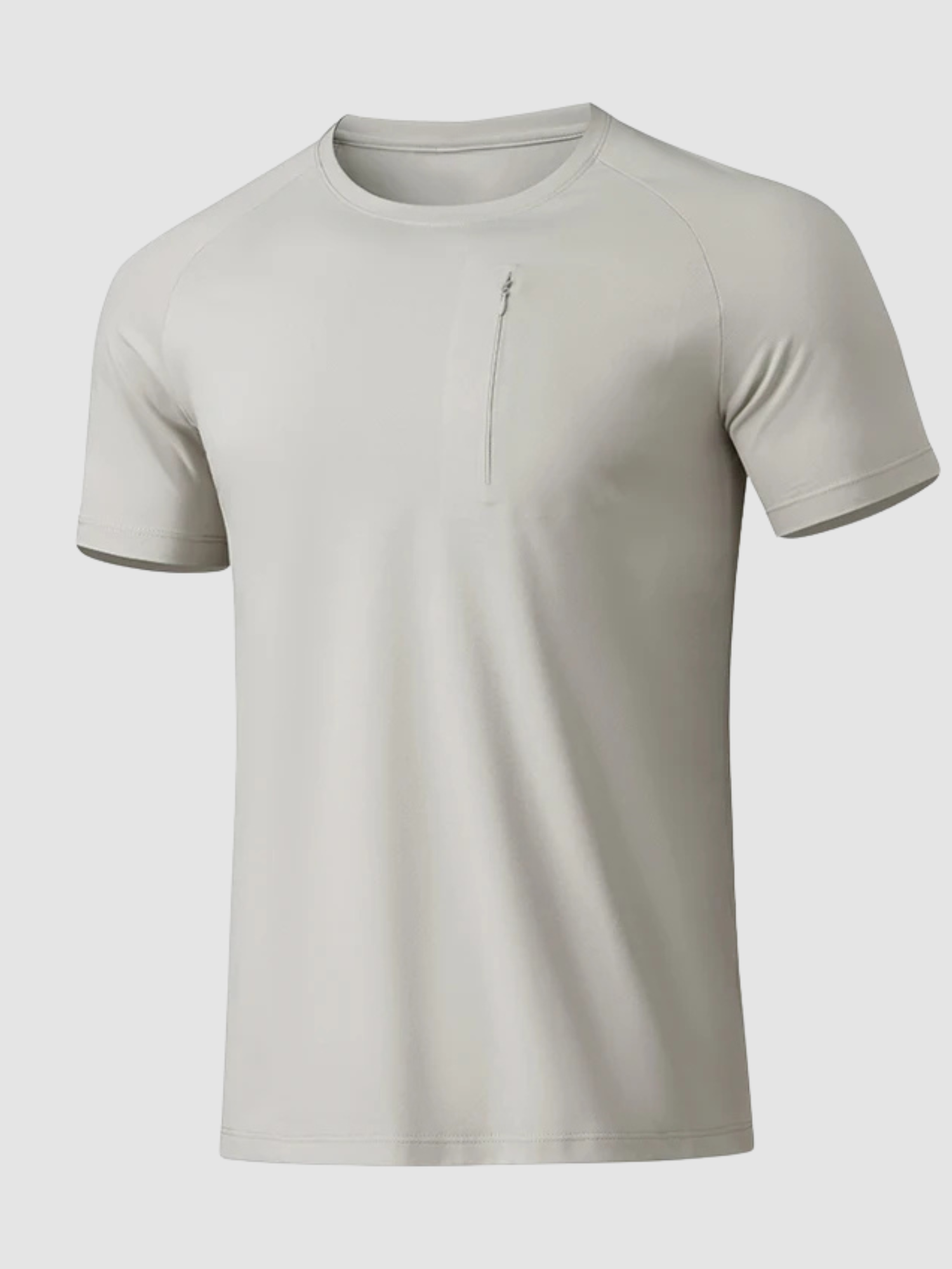 Men’s Short Sleeve T-Shirt – Crew Neck, Regular Fit