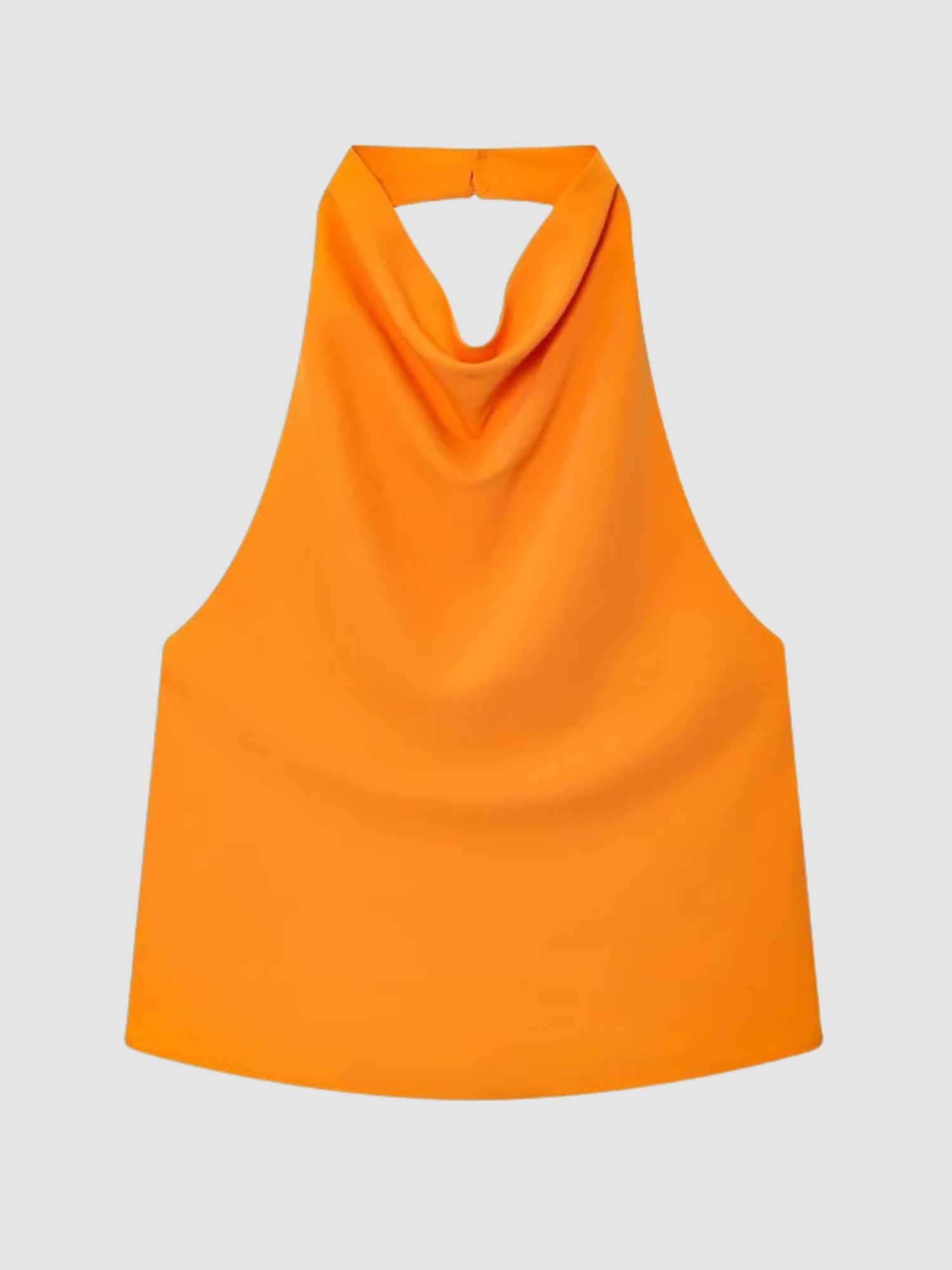 Women’s Halter Top – Sleeveless, Backless Design