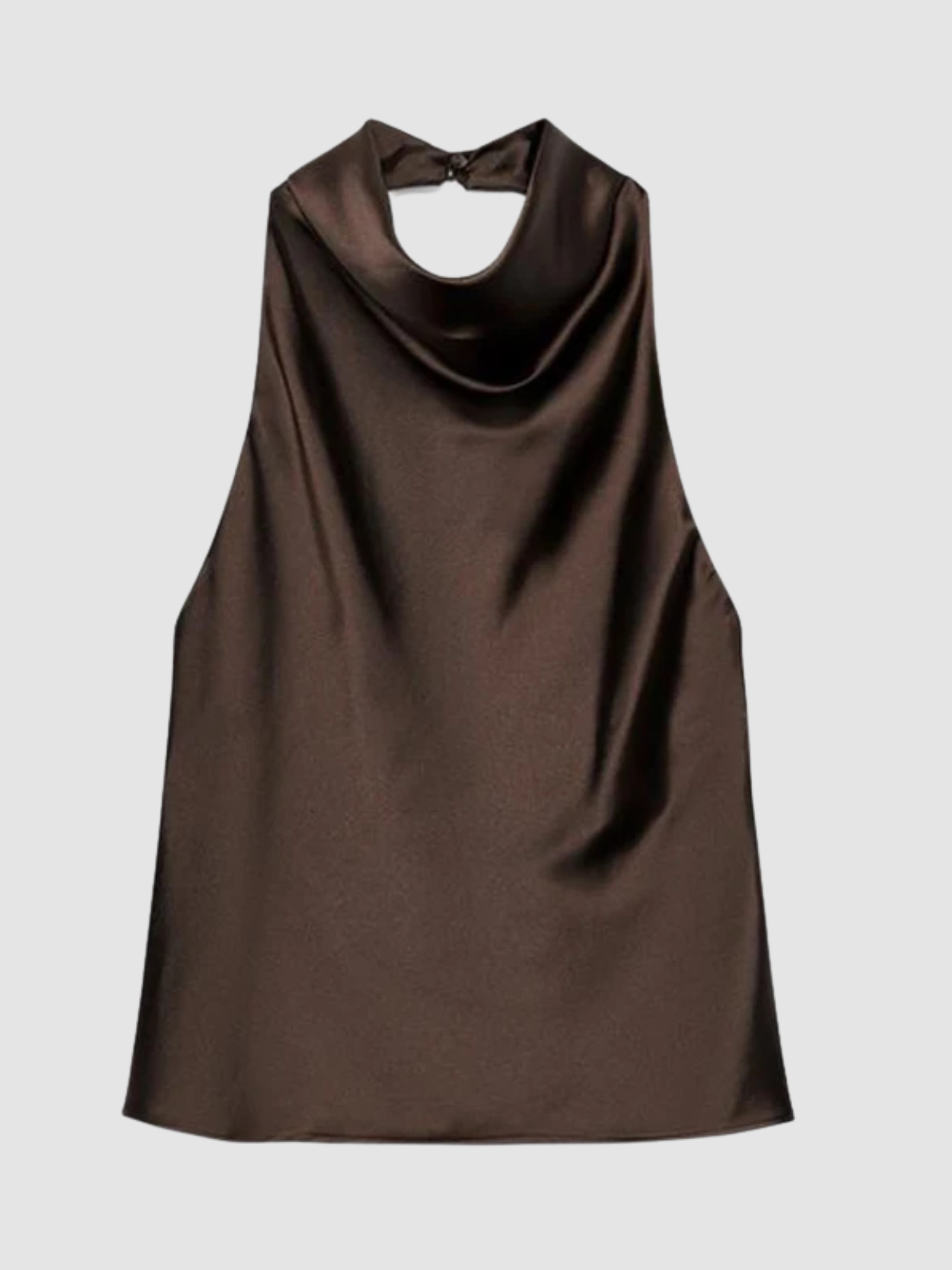 Women’s Halter Top – Sleeveless, Backless Design