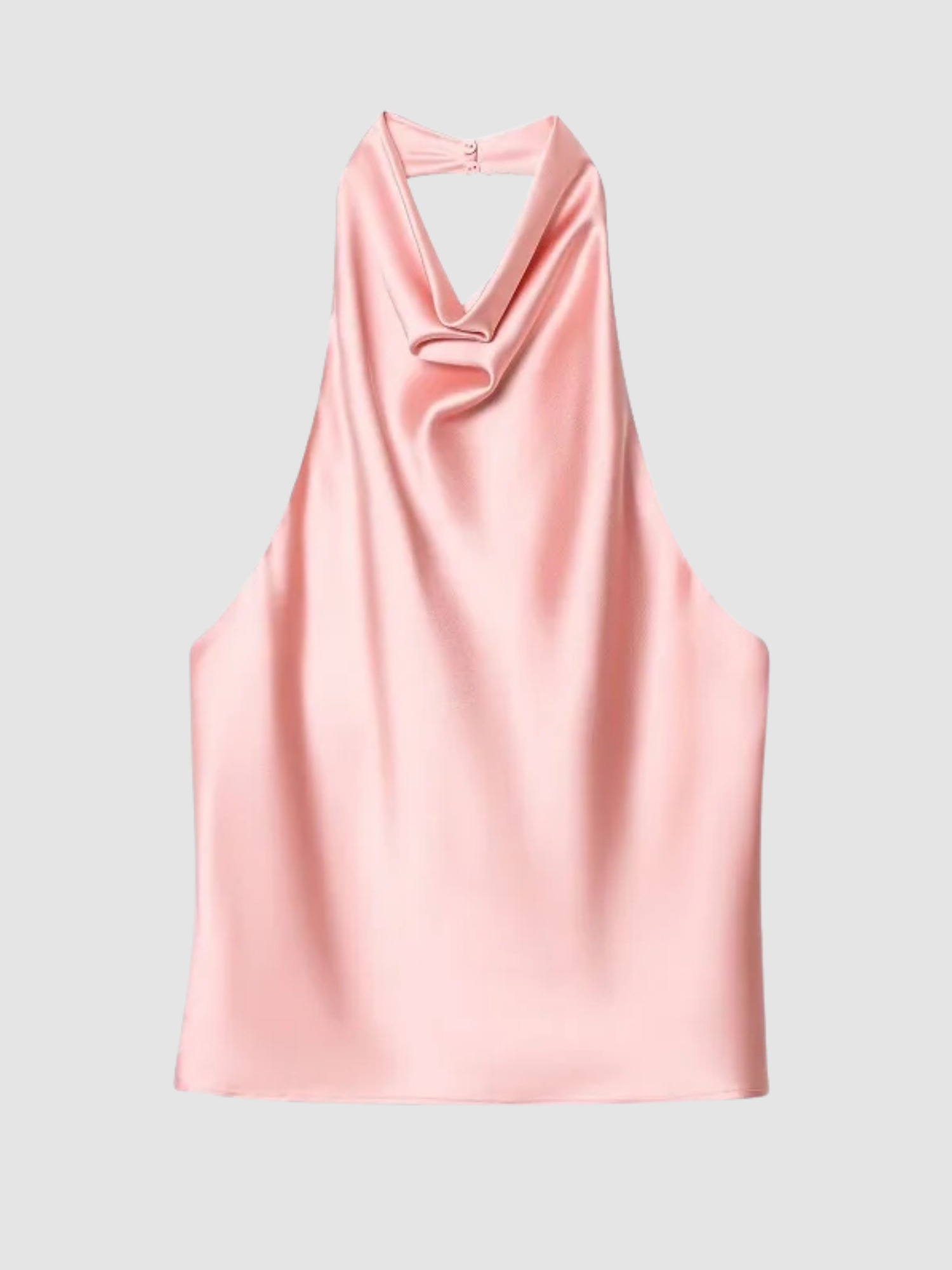 Women’s Halter Top – Sleeveless, Backless Design