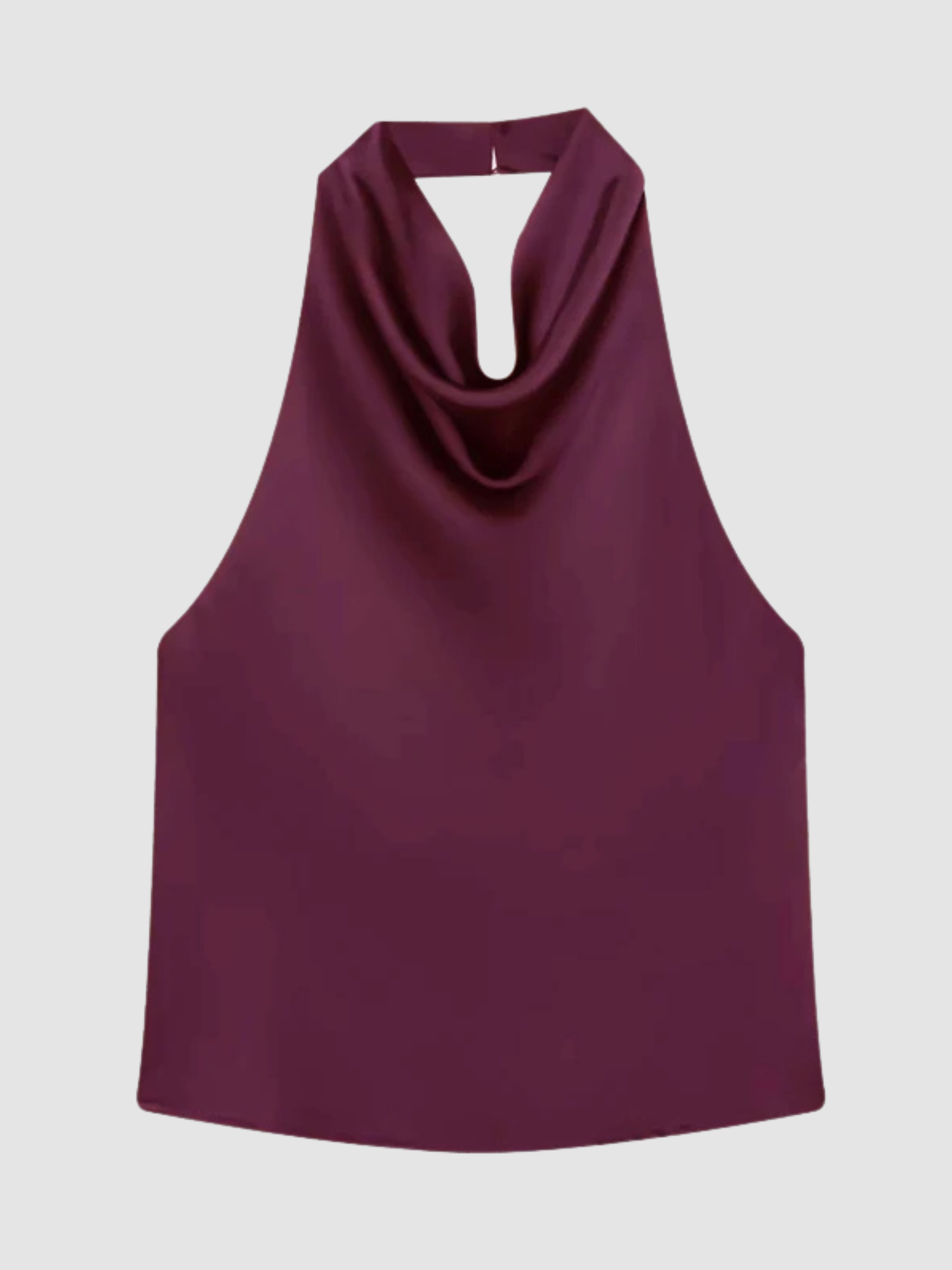 Women’s Halter Top – Sleeveless, Backless Design