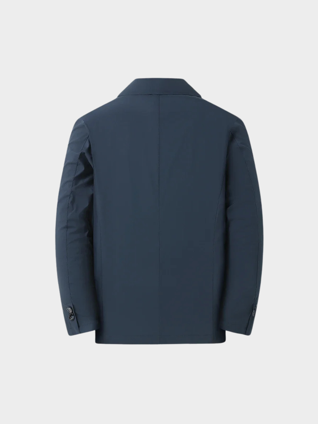 Men’s Zip-Up Jacket with Turn-Down Collar
