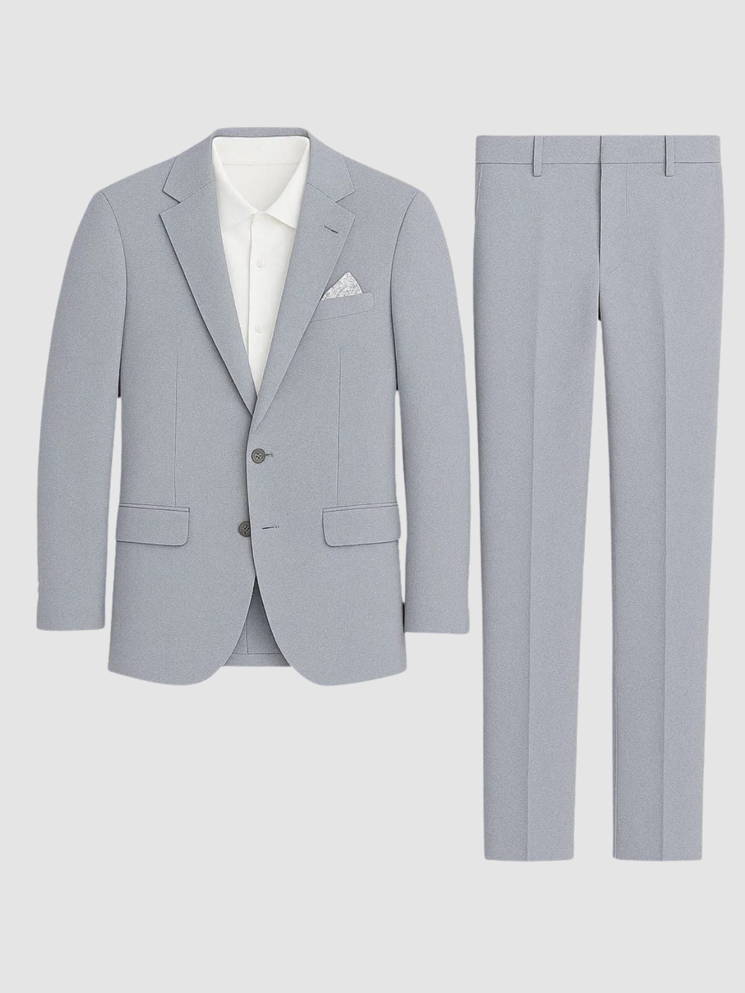 Men’s Slim-Fit Two-Piece Suit Set