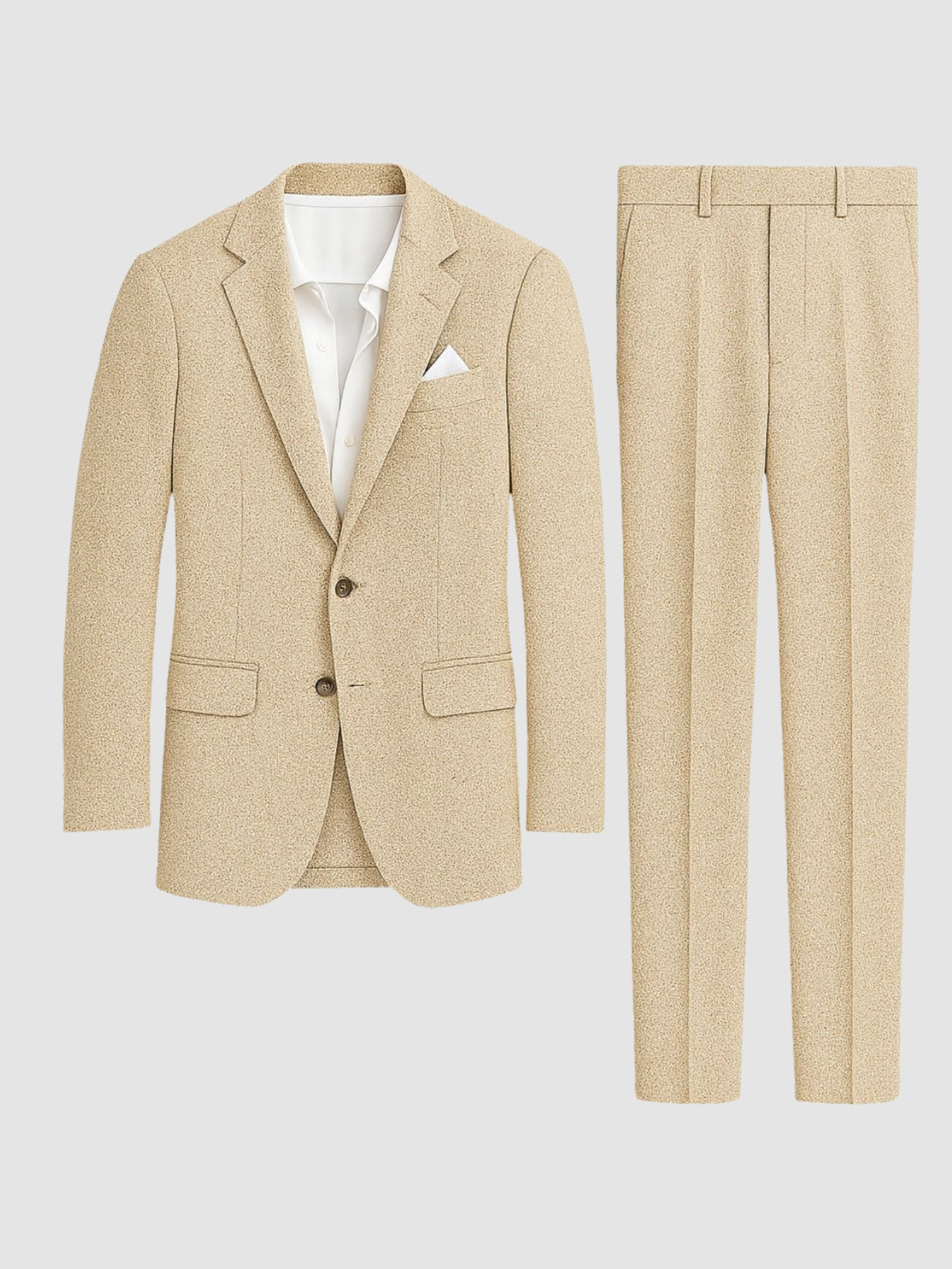 Men’s Slim-Fit Two-Piece Suit Set