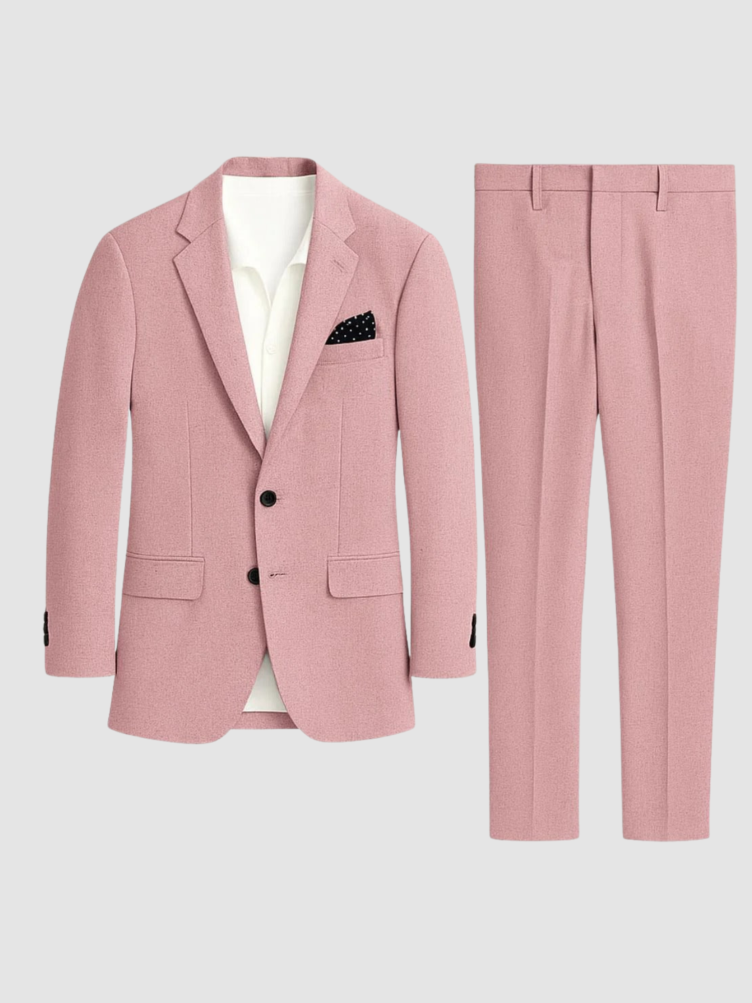 Men’s Slim-Fit Two-Piece Suit Set